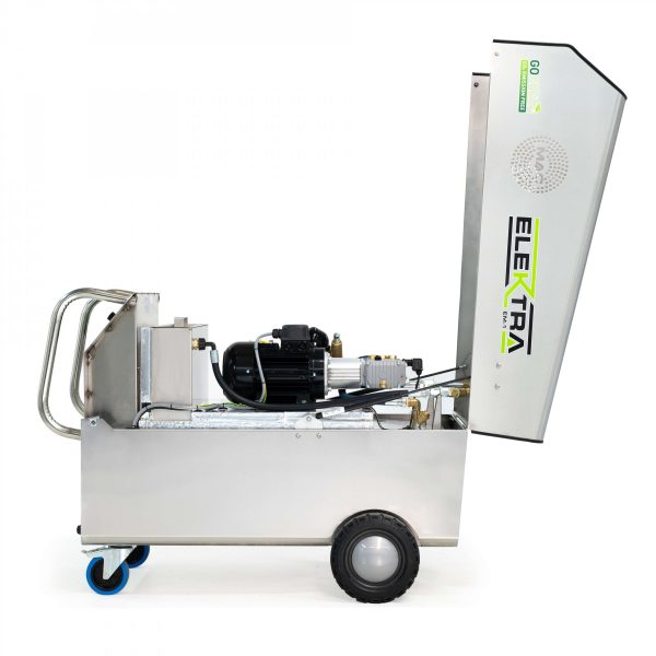 MAC ELEKTRA SS 18/24KW - 150BAR ELECTRICALLY HEATED MOBILE PRESSURE WASHER - Image 2